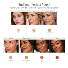 Load image into Gallery viewer, HydroPure™ Tinted Serum with Hyaluronic Acid &amp; CoQ10- 3 LIGHT TO MEDIUM
