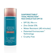 Load image into Gallery viewer, Sunforgettable® Total Protection™ Face Shield Flex SPF 50-FAIR
