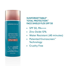 Load image into Gallery viewer, Sunforgettable® Total Protection™ Face Shield Flex SPF 50-TAN
