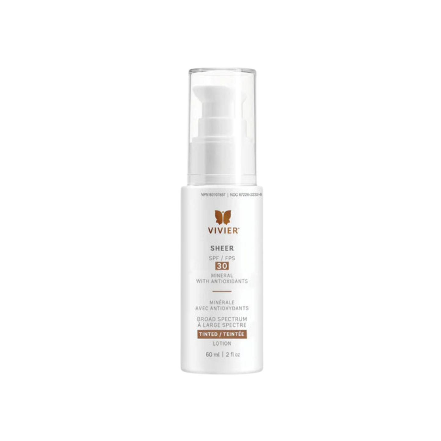 Vivier Sheer SPF 30 Mineral Tinted 🇨🇦