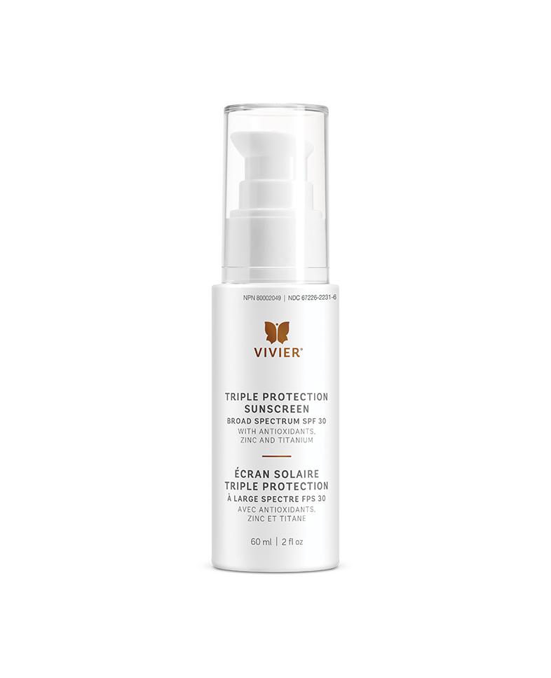 Vivier Triple Protection Sunscreen Broad Spectrum SPF 30